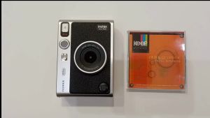 Caiul Protective metal & Clear Crystal Filter Lens Cap for Fujifilm Instax Mini EVO