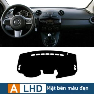 Mazda 2 DE Demio 2007-2014 Tấm Che Nắng Chống Trượt Trên Bảng Điều Khiển Tấm Che Nắng Ô Tô Tấm Lót Nội Thất Phụ Kiện Nội Thất Polyester