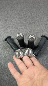 Gù Cub 125 inox có bao tay V1 MS01