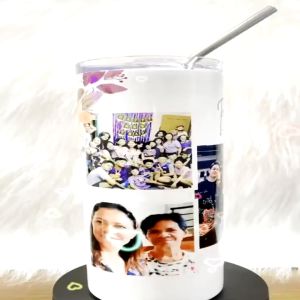 Customizable/ Personalized Glitter Skinny Tumbler Family Design Collection Perfect for Gift & Keeping Memories