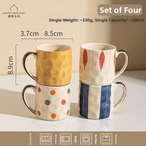 MODERN SWEETHOME | Family Home Use Underglaze Ceramic Cup