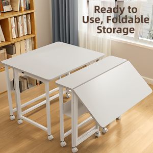 YOUDIANNIU | Foldable Moveable Study Desk
