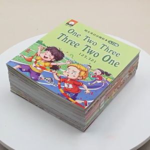 (10 books) 3-9yrs old Preschool English Early Learning Book for Kids & Children 10册 笨笨熊幼儿英语入门级 (培养幼儿的认知) 3-9岁中英双语绘本故事书有声伴读