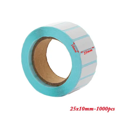 1000pcs/Roll Adhesive Thermal Label Sticker Paper Supermarket Price Blank Label Direct Print Waterproof