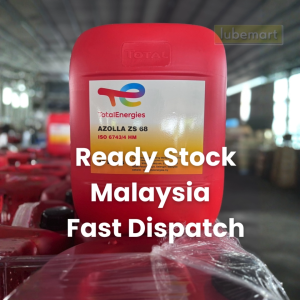 Total Hydraulic 68 Azolla ZS 68 18 liters Antiwear Hydraulic Oil