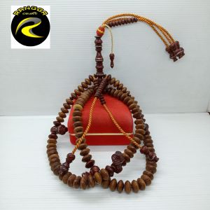 tasbih tijani kayu KELOR EMAS KOMBINASI NOGOSARI A472