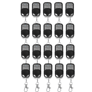 KEBIDU | 5-50pcs 433MHz Remote Control Universal Garage Remote 4 Buttons Duplicator Controller Replacement Wireless Car Keys for Garage