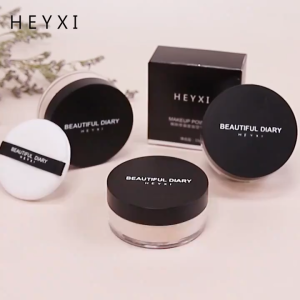 HEYXI Matte Loose Powder Portable Oil Control Cosmetic Tool Sweatproof Long-lasting Translucent Powder Women 12g