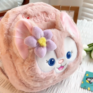 Large Capacity Bag Children Backpack Cute Student Schoolbag Kids Bag Shoulder Bag Plush LinaBell Beg Budak
