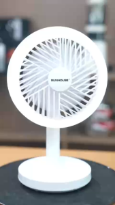 QUẠT TÍCH ĐIỆN MINI SUNHOUSE SHD7114 - Tích hợp đèn ngủ3 tốc độ gió Thời gian dùng lên đến 7 giờ