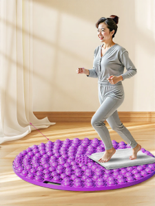 Indoor Foot Massage Mat Slow Running Pressure Point Therapy Fitness Equipment Muscle Relaxation Small Size Model YB088