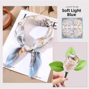 QIANNIANYIHOU | Teachers Day Gift Scarf Bouquet Handmade Unique