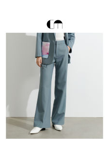 Summer Women Dopamine Minimalist Classic Wool Bell Bottoms