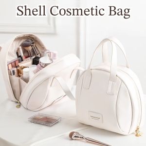 Waterproof Cosmetic Bag: High-Looking Shell Bag with Large Capacity