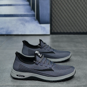 Techdoo Sepatu Sneakers Olahraga Pria Sepatu Jogging Cowok Casual Sepatu Fashion Trendy MR199