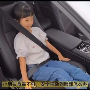 YiGo (汽车用儿童安全带) 调节固定器防勒脖座椅简易便捷式限位器护肩套扣 儿童安全带 Shoulder Pad Buckle for Child Safety Belt