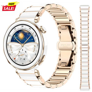 18mm Ceramics Strap For Huawei Watch GT6 GT5 GT4 41mm Correa Bracelet For Huawei Watch 5/GT5Pro 42mm Smart Watch Belt Accessory