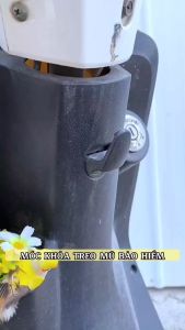 Ổ khóa bảo vệ mũ bảo hiểm treo vật dụng kim loại cao cấp