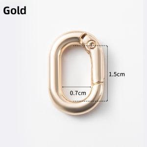 Openable Round/Elliptical Metal Rings Hardware Accessories
