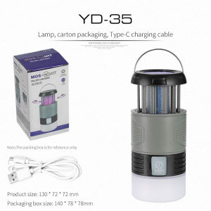 Solar-Powered Mosquito Killer Lamp Mosquito Repeller Fly Moth Bug Insect Zapper Outdoor Camping Anti Mosquito Lighting Set Tool