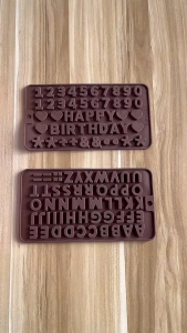Number Letter Silicone Chocolate Mold Cake Mold Fondant Cake Decorating Tools DIY Chocolate Baking Tools