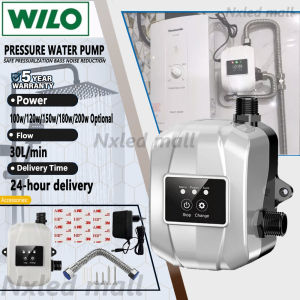 Nxled Pressure Water Pump 24V 220V Water Booster Pump Automatic Home Pump for Kitchen/Sink/Shower Head Out