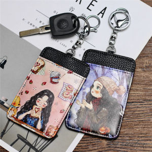 Graffiti Pannier Bag ID Card Cover Work ID Student ID Work Card Access Control Card Painted Cute Bus Pass Certificate Holder