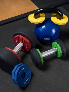 Portable VILLAIN Dumbbell Kettlebell Weight Lifting Barbell Plate Squat Push up Strength Training Fitness Equipment Accessory