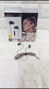 Headset + mic besi PC-02 Handsfree Earphone metal universal pc02