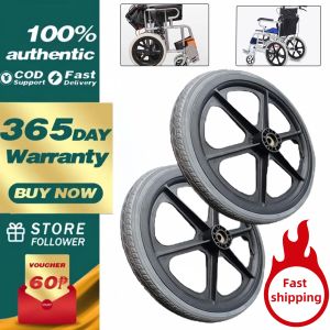 14 Inches Wheel Wheelchair Replacement Solid TireNon-Slip Durable.Long service life. solid anti-skid tires Wheelchair accessories only wheels