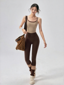 FITNESSGIRL | Tummy Control Butt Lift Slim Fit Yoga Pants Set