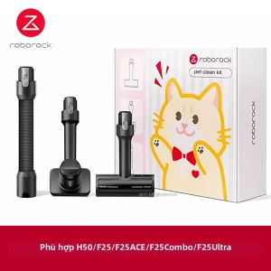 Roborock | Bộ Dụng Cụ Vệ Sinh Thú Cưng Roborock Dành Cho Dòng H50/F25 Bàn Chải Chải Lông Bàn Chải Loại Bỏ Lông Vải Ống Hút Có Thể Thu Gọn Các Bộ Phận Máy Hút Bụi Tương Thích