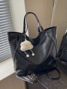 Large Capacity Commuter Womens Tote Bag 2024 New Style Multi-Functional Single Shoulder Bag Casual Travel Backpack