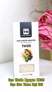 [COMBO 2 HỘP] Gạo Thuần Nguyên TN35 hộp 1Kg - Gạo Bán Hữu Cơ Cao Cấp - Sản phẩm được chọn lọc kỹ từ vùng trồng Đồng Tháp