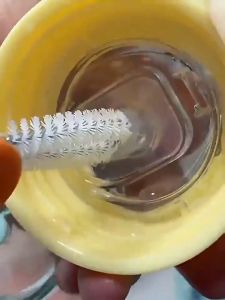 3 in 1 Multifunctional Brush Carrot Cleaning Straw Bottle Cup Brushes Hanging Cleaning Tool Home Supplies
