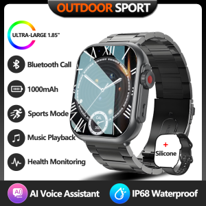 Watch Ultra 2 SE Smart Watch Men Women 1000mAh Bluetooth Call Sports Fitness Bracelet IP68 Waterproof Smartwatch IOS