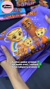 NF - Setelan Sweater Hoodie TungTung Sahur | Baju Anak-Remaja