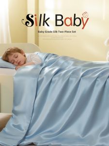 100% Silk Baby Blanket Summer Newborn-friendly