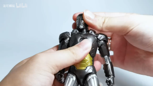 ZD Toys Marvel Avengers Superheroes Action Figures - Iron Man 3 MK12 Ironman Mark XII