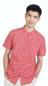 Forest Mandarin Collar Printed Men/ Ladies/ Kids Cheongsam Top | CNY 2025 Family Wear - 621422 822463 885107 FK20276 FK885107