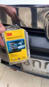 3M Rubbing Compound ผลิตภัณฑ์ลบรอยข่วนและรอยขนแมว บนพลาสติก และ สีรถ ชนิดซอง 30 ml