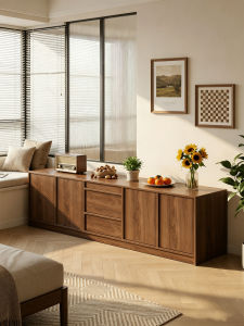 Space-saving Window Storage Cabinet