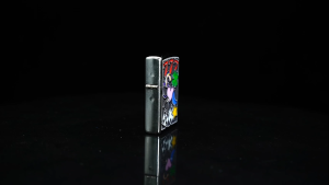 Zippo All Luck Design Street Chrome Windproof Pocket Lighter | Zippo 48682