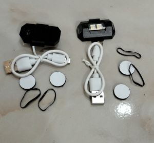 Promo lampu LED model pesawat mode kedip anti air 7 warna buat sepeda motor universal