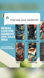 Garskin Ariani Lofifteen Poco X7 Pro isi 2 pcs bebas custom mudah dipasng doff - df