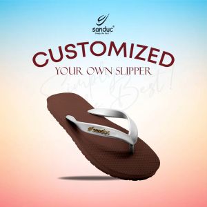 Sanduc Getah SR Lelaki Mix & Match Selipar Brown Warna Coklat 8 Warna