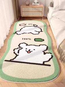 Carpet Dài Hình Chú Chó Hoạt Hình Mềm Mại Thoải Mái Dễ Giặt Chống Trượt Chống Tĩnh Điện Chống Cháy Chống Thấm Nước Chống Mài Mòn Chống Bụi