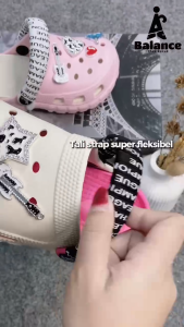 Air-Balance Sandal Baim Anak Lucu Sendal Slop Fuji Karet Jelly Empuk Tebal Anak Laki Perempuan 801-K