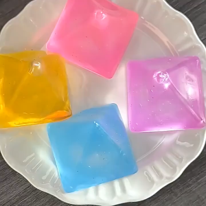 CuddleCove NeeDoh Squeeze Nice Cube Toy 3d Candy Slow Rebound Squishy Fidget Toy Stress Relief Toy Lepas Geram