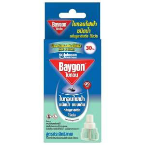 [EXP 2028] Baygon Liquid Electric Mosquito Repellent Eucalyptus Refill 30nightsไบกอนไล่ยุงไฟฟ้าชนิดน้ำกลิ่นยูคาลิปตัส 30คืน ชนิดรีฟิล